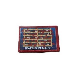 Sealed NIP Trapped In Maine Lobsters Souvenir Playing Cards CCP